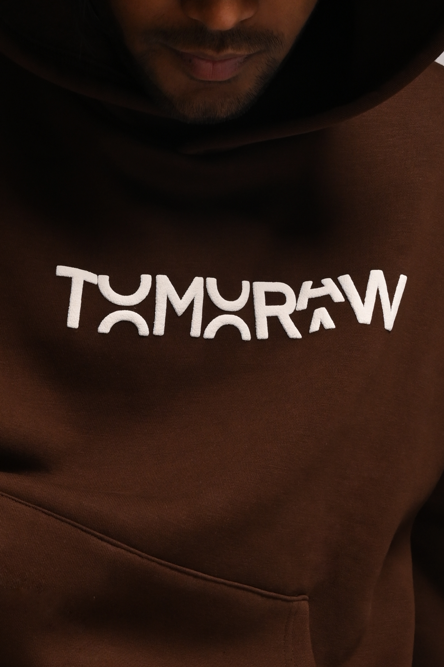 Dark Brown Oversized Hoodie| Join The Cult | Winter Arc